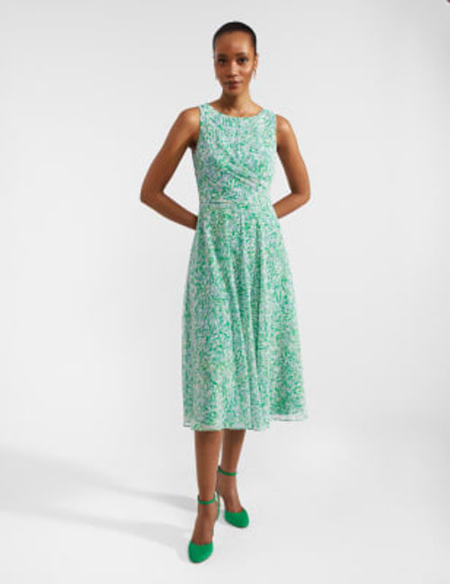 Hobbs Womens Printed Midi...