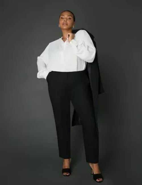 Side Stripe Wide Leg Trousers, Live Unlimited London