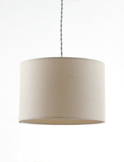 M&S Textured Drum Lamp Shade...