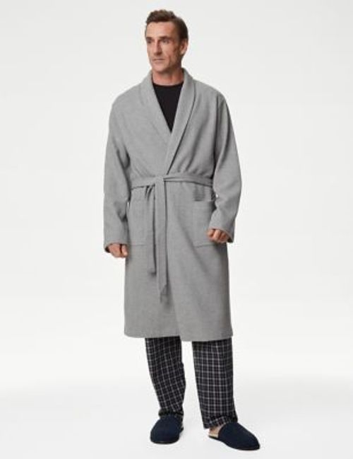 M&S Men's Pure Cotton Waffle...