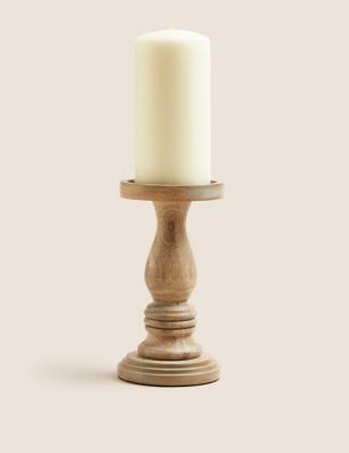 M&S Wooden Large Candle...