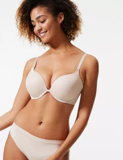 Underwired 2 Cup Sizes Bigger Push-Up A-D Bra, M&S Collection