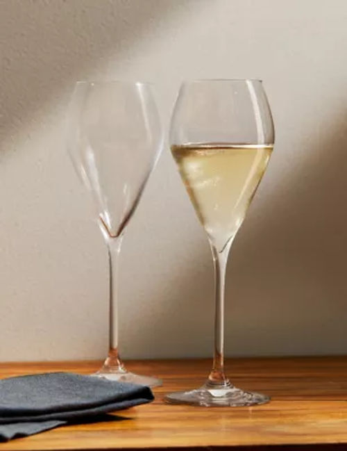 Set of 4 Maxim White Wine Glasses, M&S Collection