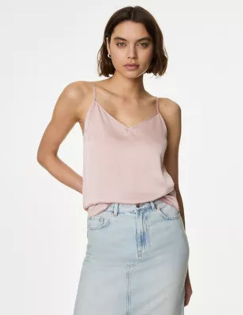 M&S Womens Satin Cami Top -...