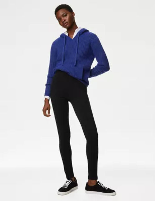 Coated High Waisted Jeggings, M&S Collection