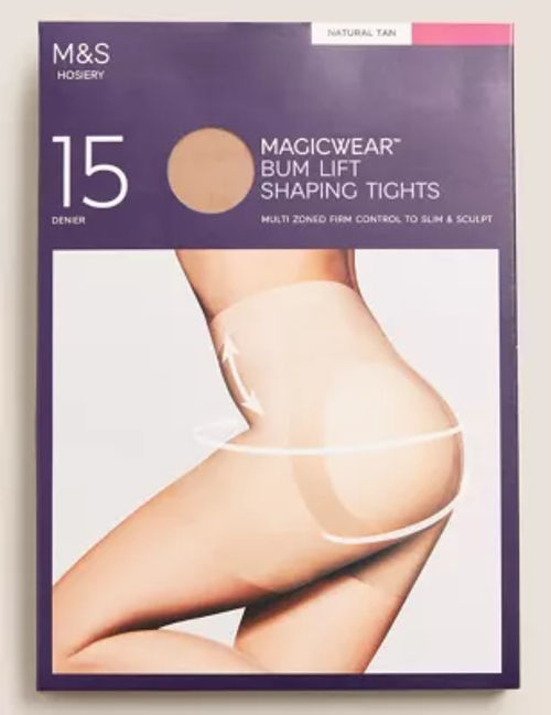 M&S Collection 15 Denier Magicwear Matt Body Shaper Tights