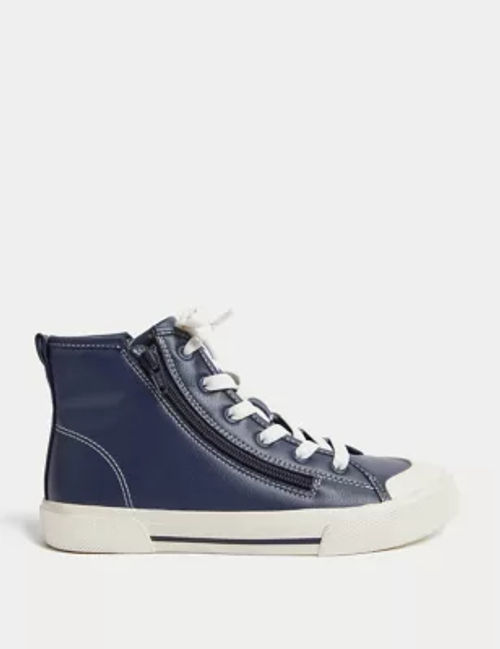 M&S Kids Freshfeet™ Zip High...