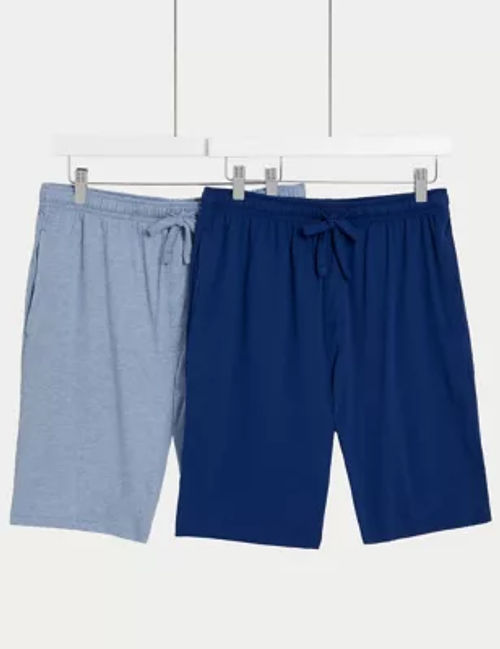 M&S Men's 2pk Cotton Rich...