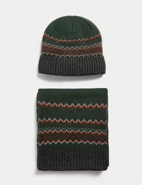 Pure Cotton Trapper Hat, M&S Collection