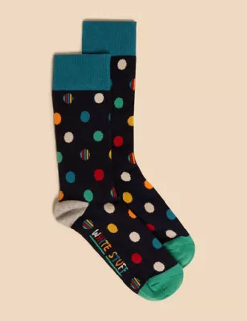 White Stuff Men's Polka Dot...