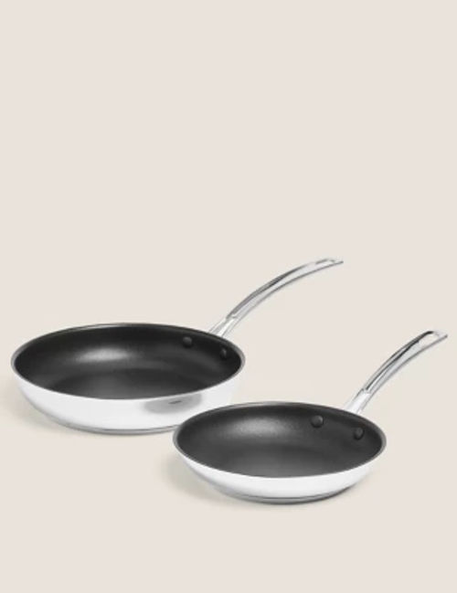 M&S 2 Piece Stainless Steel...