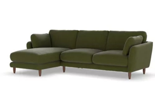 M&S Reed Chaise Sofa (Left...