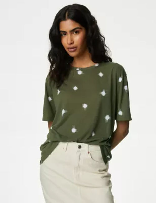 M&S Women's Printed Relaxed...