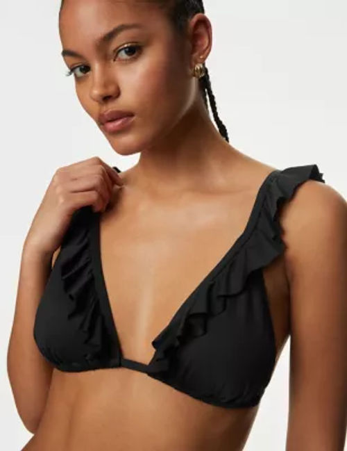 M&S Womens Ruffle Plunge...