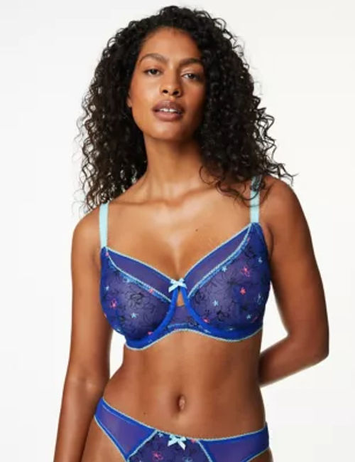 Silk & Lace Minimiser Bra C-G, Rosie