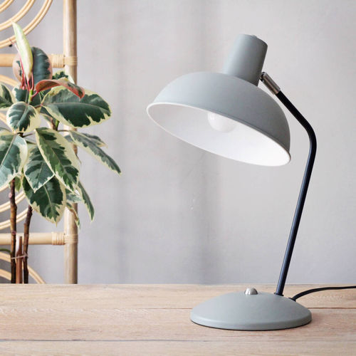 Warm Grey Desk Lamp