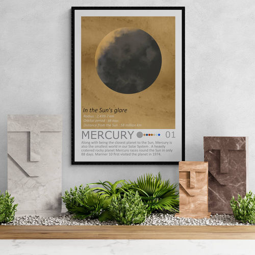 Mercury Solar System Space...