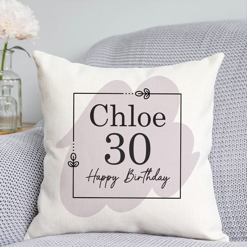 30th Birthdy Cushion