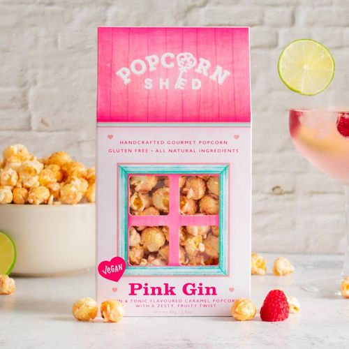 Pink Gin Gourmet Popcorn Gift...