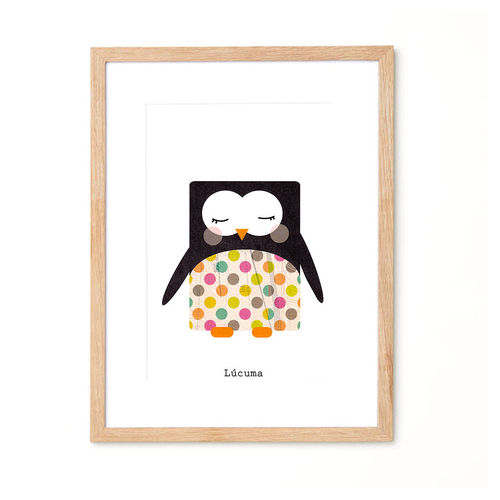 Penguin Art Print 'Lucuma'