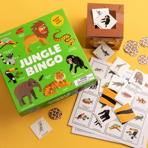 Jungle Bingo Game