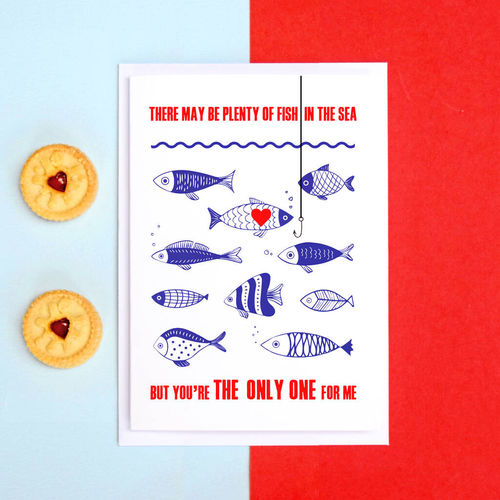 Funny Fishing Card For Partner