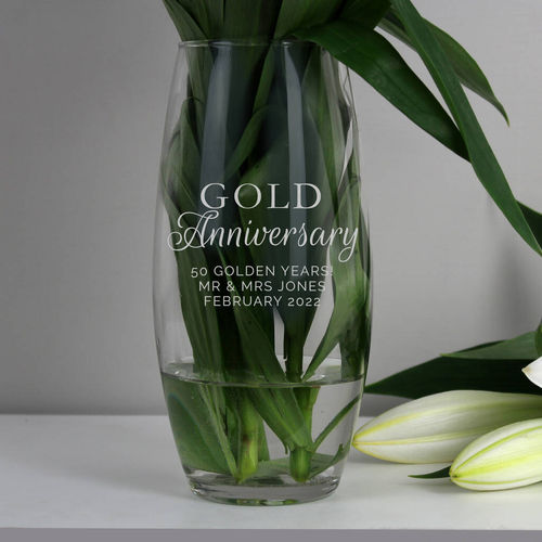 Personalised Gold Anniversary...