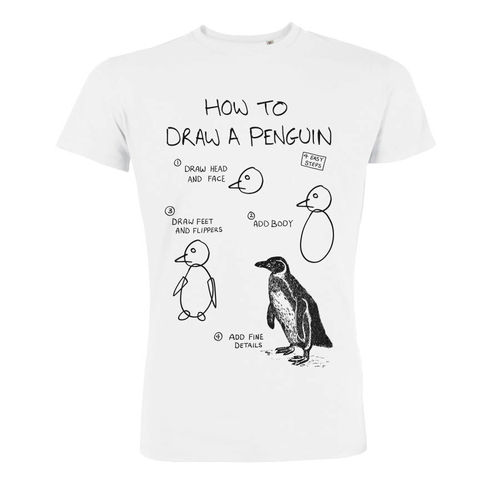 Mens How To Draw A Penguin...