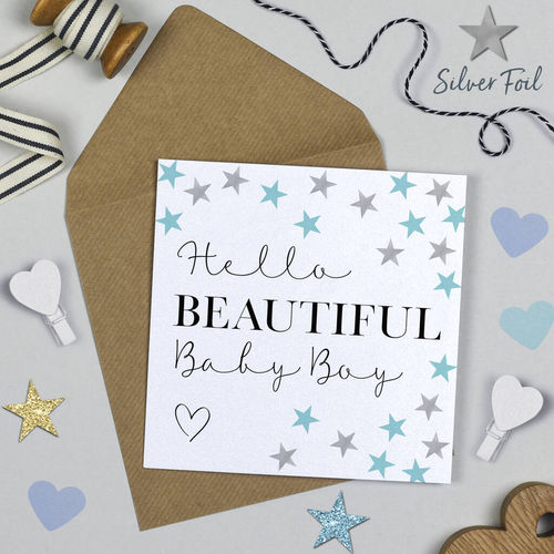 Manhattan Baby Boy Card