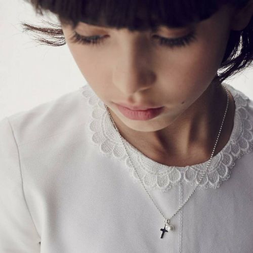 Girl's Sterling First...