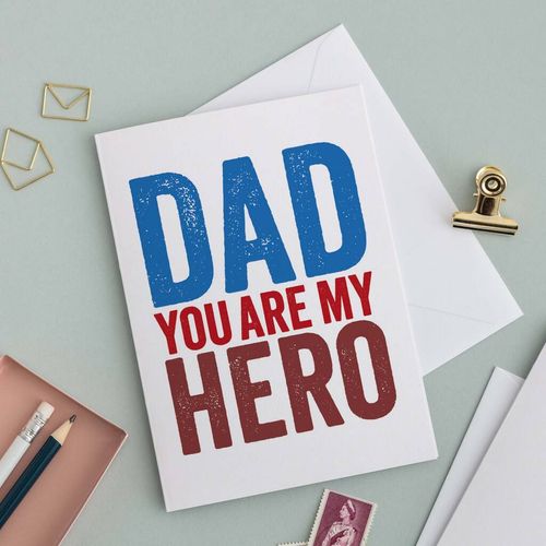 Hero Dad Card