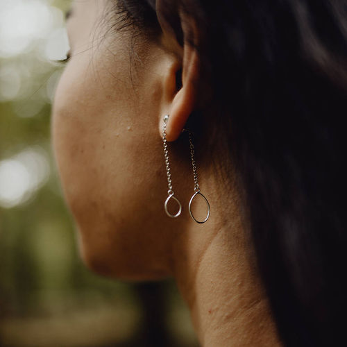 Apple Pip Chain Earrings