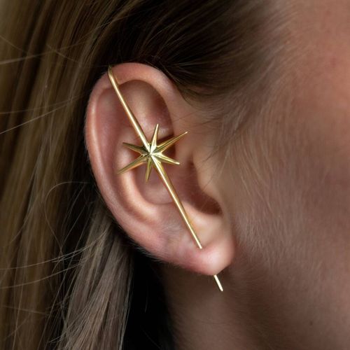 Star Ear Crawler, Silver