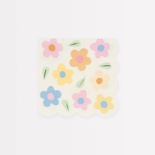 Happy Flowers Small Napkins X...