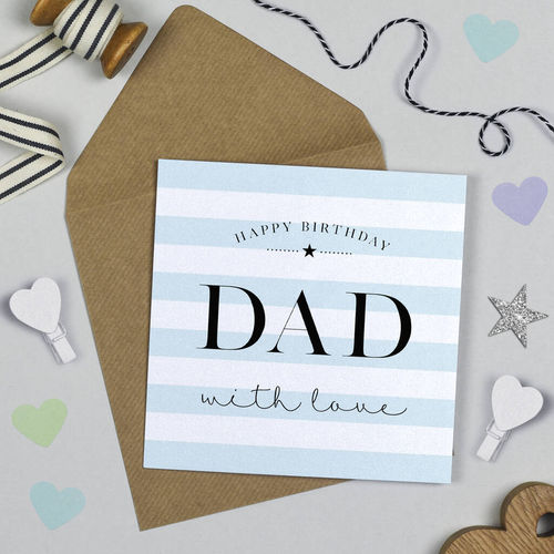 Happy Birthday Dad Card