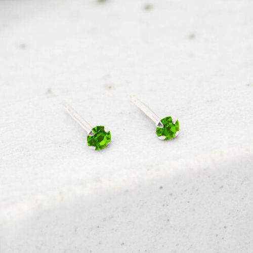 Mini Sterling Silver Peridot...
