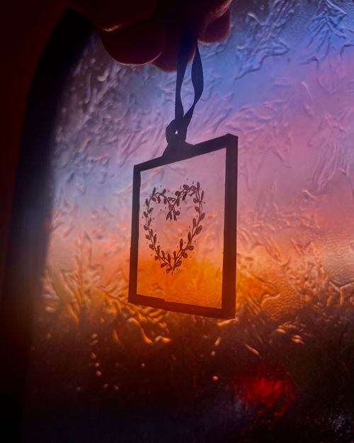With Love, Always. Glass...