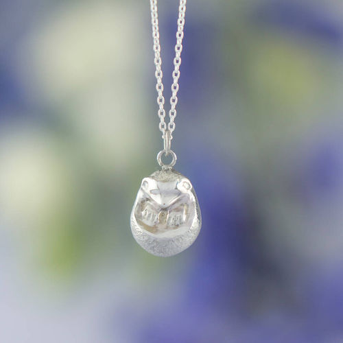 Sleeping Hedgehog Pendant...