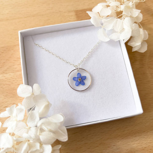 Forget Me Not Necklace