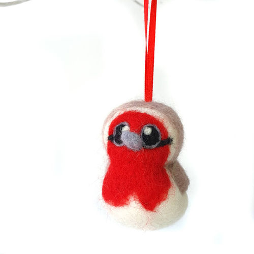 Needle Felted Robin Christmas...