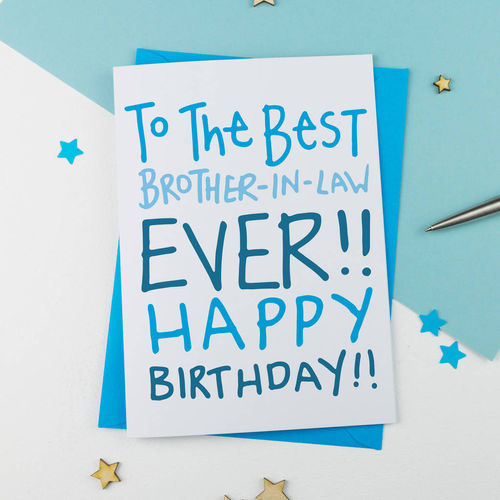 Birthday Card For Brother In...