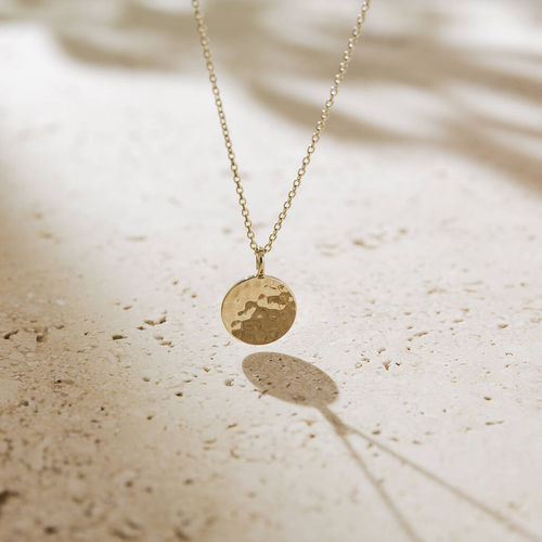 Large Hammered Circle...