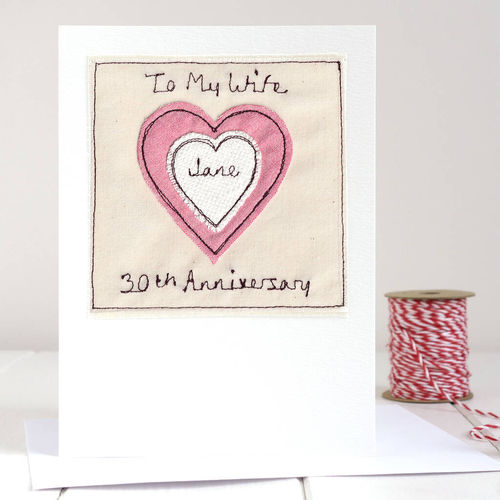 Personalised Heart Wedding...