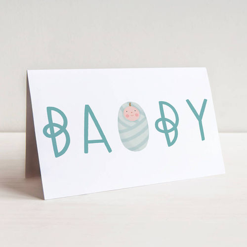 Baby Boy Card