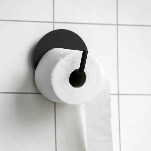 Black Toilet Roll Holder