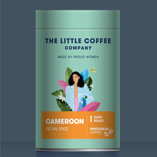 Cameroon Dark Roast Coffee Tin