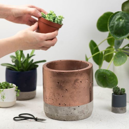 Large Copper Concrete...
