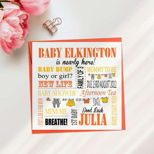 Baby Shower Card