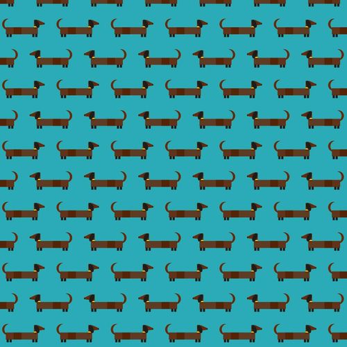 Sausage Dog Wrapping Paper X...