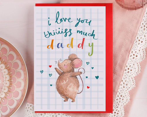 Cute Mouse Daddy Valentine...